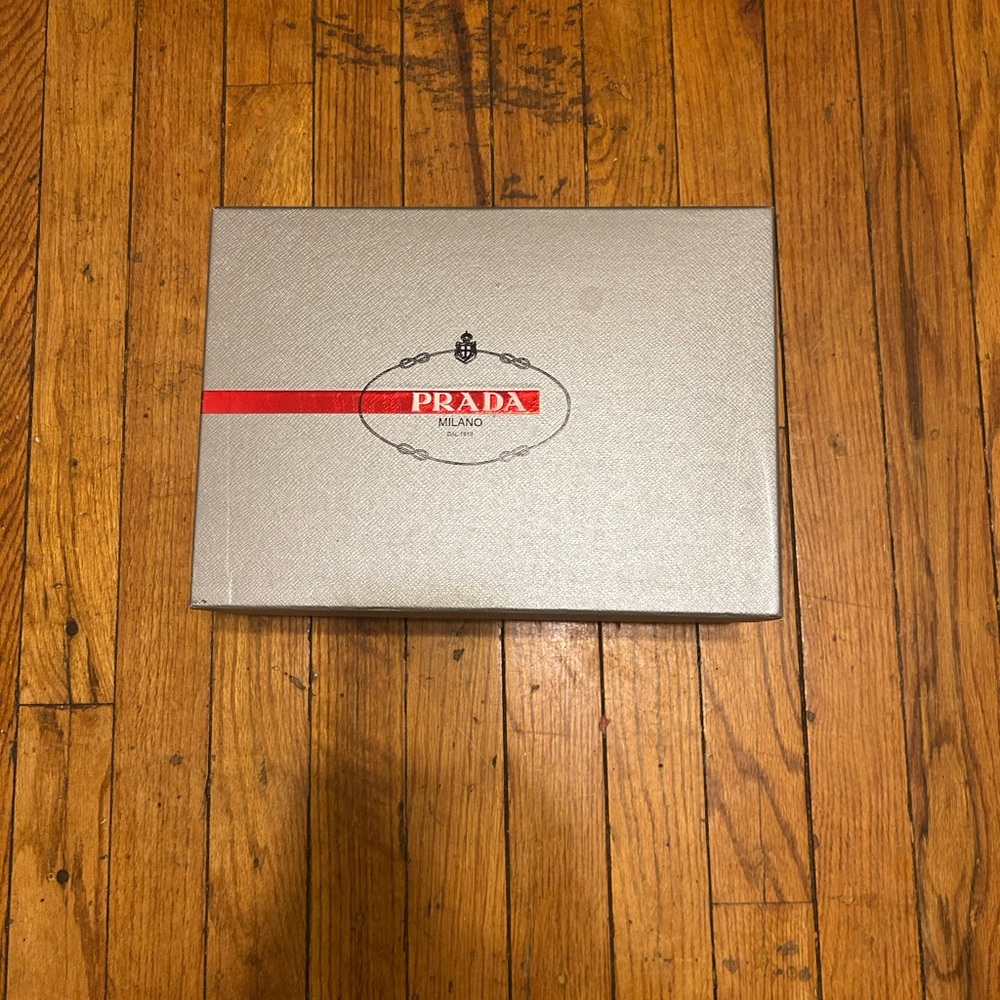 Prada Men's Sneakers - black and Red